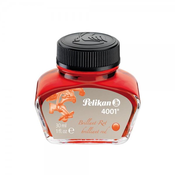 Pelikan Tinte 4001® Tintenglas Brillant-Rot 30 ml