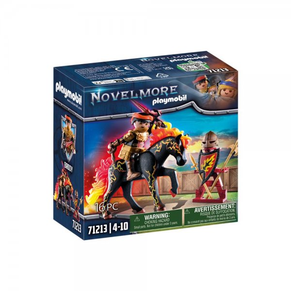 PLAYMOBIL® Novelmore 71213 - Burnham Raiders Feuerritter Spielfiguren für Kinder ab 4 Jahren