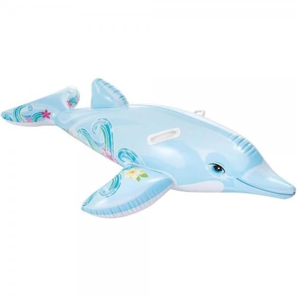 Intex Aufblasbares Schwimmtier Reittier Kleiner Delphin 175 x 66 cm