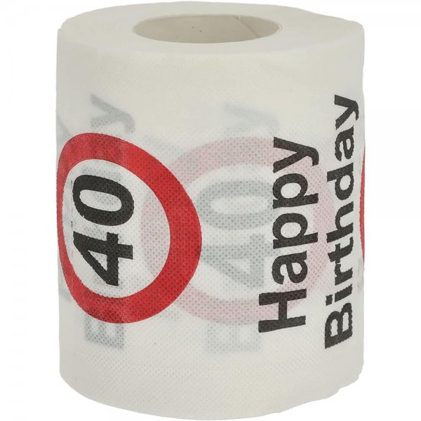 Cepewa Toiletten-Papier Geburtstag 40 2-lagig 180g/qm 24 m