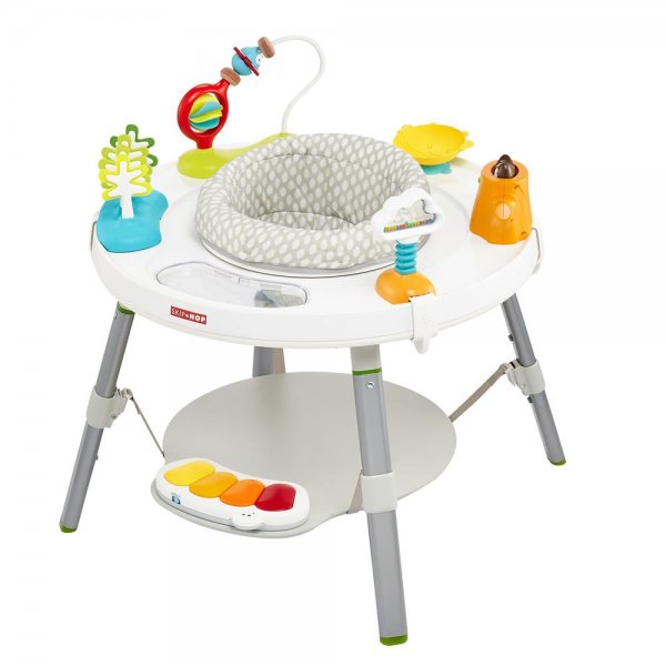 Skip Hop Explore & More Baby's View 3-stufiges Spielecenter 4M+ Activity Sitz Tisch Babys Kleinkinder