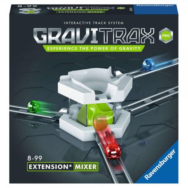 Ravensburger GraviTrax PRO Mixer Action-Steine Erweiterungs-Set für Kugelbahnsystem