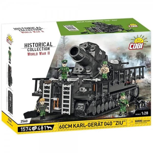 Cobi 2560 - Karl Gerät 040 ZIU Bausatz Spielset Konstruktionsspielzeug Klemmbausteine kompatibel