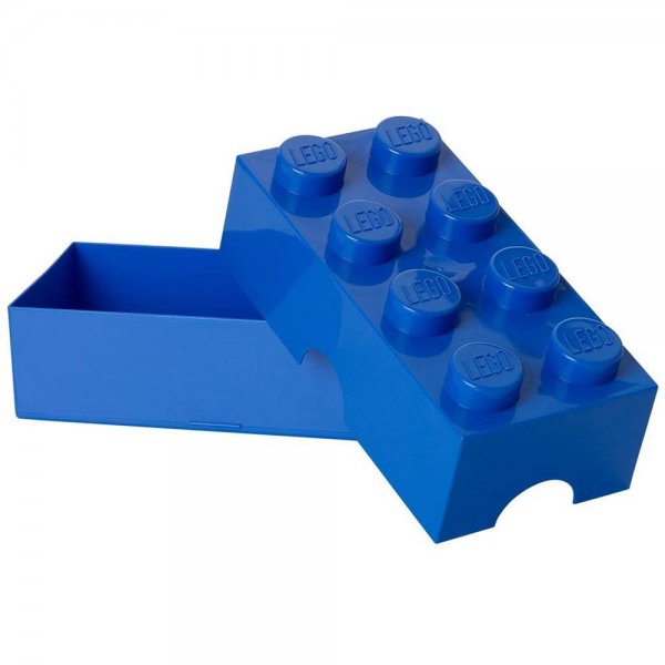 LEGO® Lunch Box 8 Blau Brotdose Snackbox Brotbüchse Stiftebox Brotbox Baustein