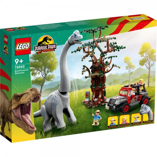 LEGO® Jurassic Park 76960 - Entdeckung des Brachiosaurus Dinosaurier Bauset Spielset ab 9 Jahren