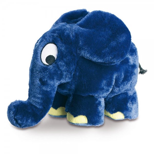 Schmidt Spiele 42602 - Der Elefant, 12cm groß blau NEU