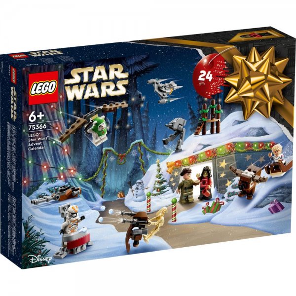 LEGO® Star Wars™ 75366 - Adventskalender 2023 Weihnachtskalender für Kinder ab 6 Jahren