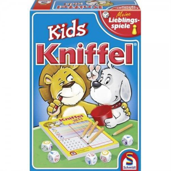 Schmidt Spiele Kniffel Kids Gesellschaft Kinder Spiel Aktion Spaß Yatzi Würfeln