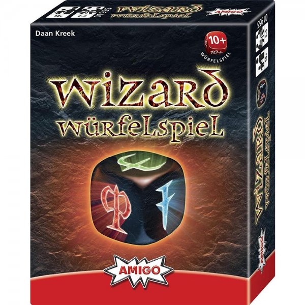 Amigo Gmbh Würfelspiel Wizard Mehrfarbig bunt Kartenspiel Gesellschaftsspiel ab 10 Jahren