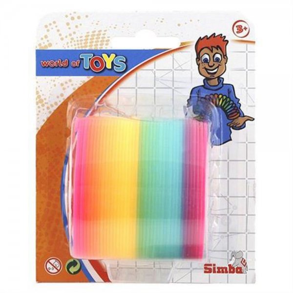 SIMBA 10033982 - Zaubertricks Sprungfeder Regenbogen Treppenlaufen Zauberei neu