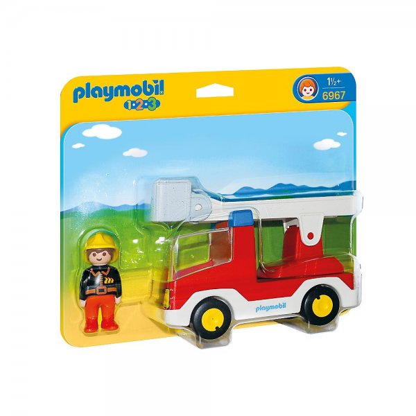 playmobil 6967 - Feuerwehrleiterfahrzeug Playmobil Spiel-Set NEU