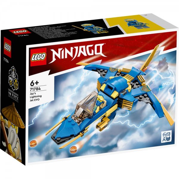LEGO® NINJAGO® 71784 - Jays Donner-Jet EVO Spielset mit Ninja-Flieger und Jay ab 7 Jahren