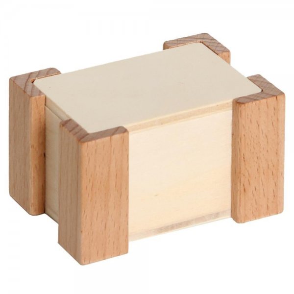 Bartl Kistchen 7,5 x 5,2 x 4,3 cm mit Buchenholzeckleisten Holzkiste Holzbox Verpackung