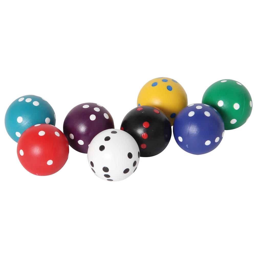Ball-Würfel Rundwürfel Spezialwürfel in verschiedene Farben Kugel Würfel 