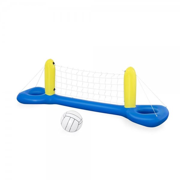 Bestway Schwimmendes Volleyball-Set, 244x59x76 cm, mit aufblasbarem Volleyball