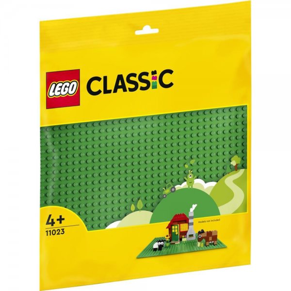 LEGO® Classic 11023 - Grüne Bauplatte quadratische Grundplatte mit 32x32 Noppen für Konstruktionen