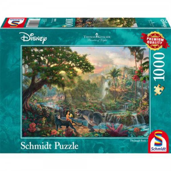 Schmidt Spiele Puzzle TK Disney Dschungelbuch 1000 Teile Spielzeug NEU