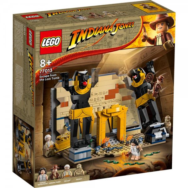 LEGO® Indiana Jones™ 77013 - Flucht aus dem Grabmal Bauset Spielset für Kinder ab 8 Jahren