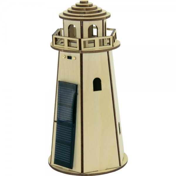 Bartl 110486 - Solar Leuchtturm Bausatz Metall Modellbau Lichthaus LED Lampe
