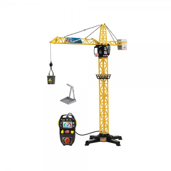 Dickie Toys 203462411 - Giant Crane, kabelgesteuerter Kran ab 1 Jahr NEU