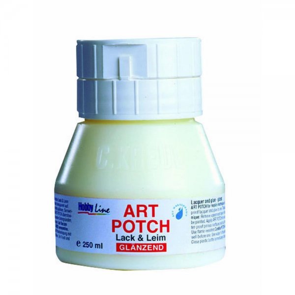 Kreul 49152 - Art Potch Lack und Leim, glänzend 250 ml