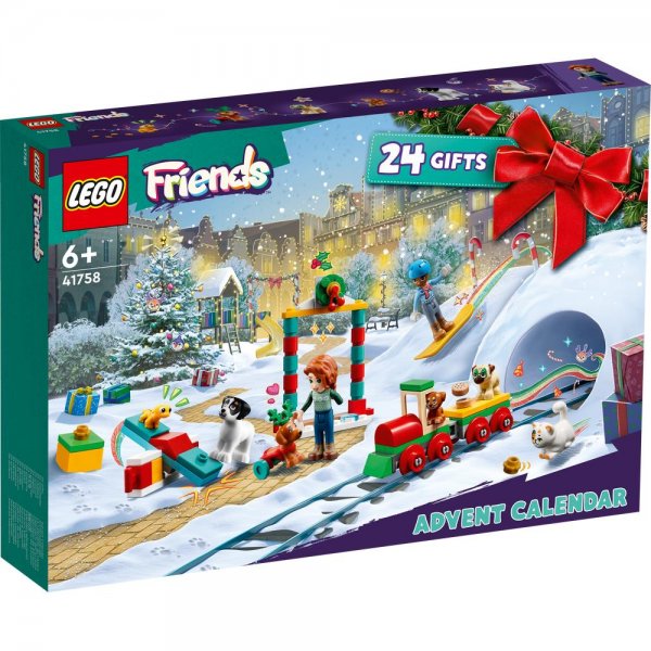 LEGO® Friends 41758 - Adventskalender 2023 Weihnachtskalender für Kinder ab 6 Jahren