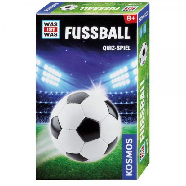 Kosmos 699734 - Was ist was - Fußball -Quiz Kinder Spielzeug ab 8 Jahren Sport