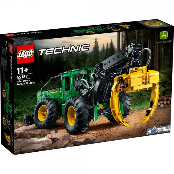 LEGO® Technic 42157 - John Deere 948L-II Skidder Bauset Spielset für Kinder ab 11 Jahren