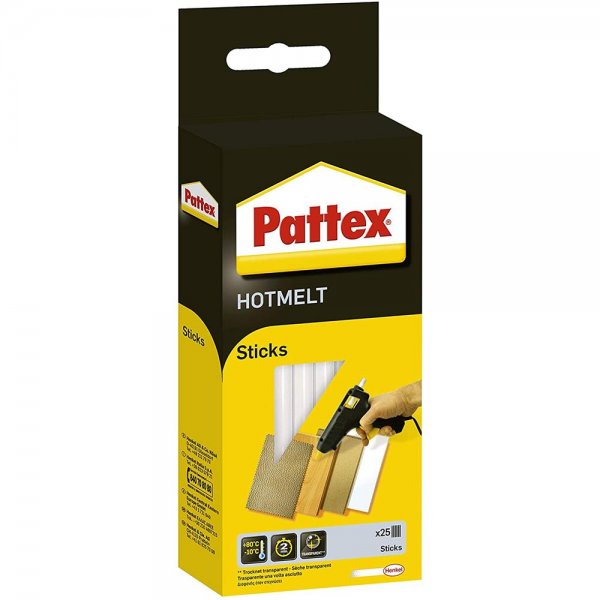Pattex Hotmelt Sticks Klebesticks Heißklebepistole Transparenz Heißkleber Basteln Dekorieren kleben