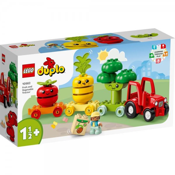 LEGO® DUPLO® 10982 - Obst- und Gemüse-Traktor Bauset Spielset Spielzeugtraktor