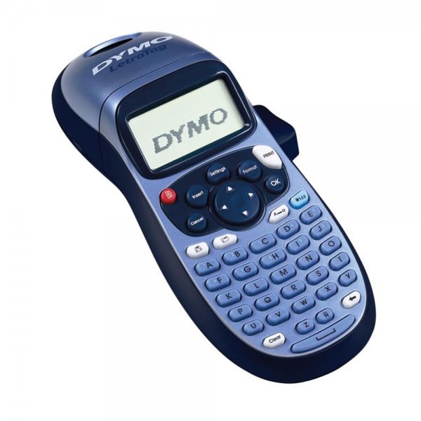 Dymo S0883990 LetraTag LT-100 H Mobiles Beschriftungsgerät Etikettendrucker Handgerät Blau