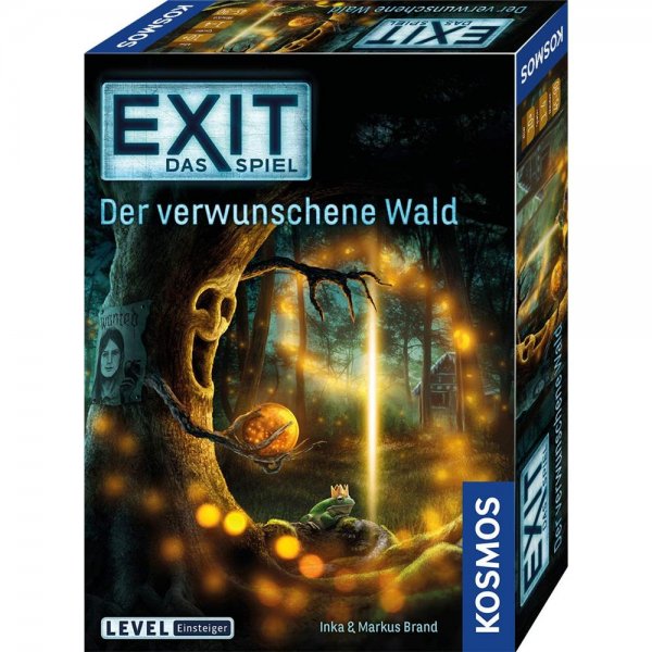 Level: Einsteiger KOSMOS 695149 EXIT- Das Spiel Der verwunschene Wald Escape 