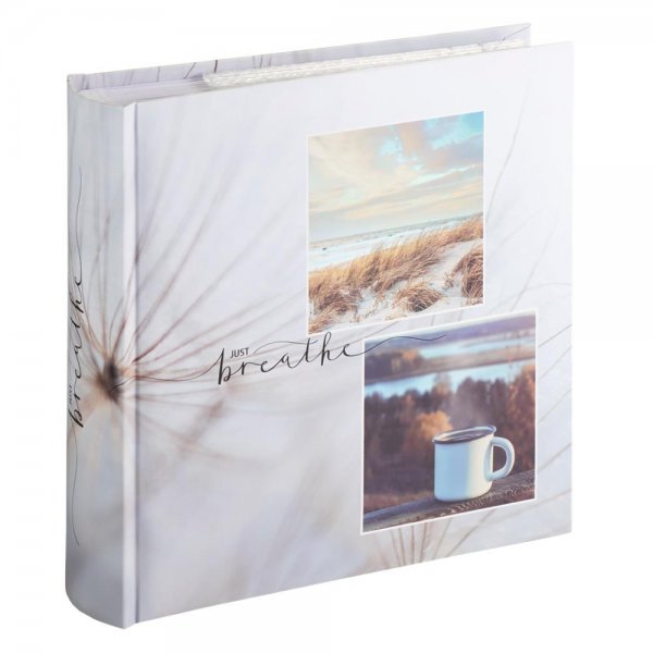 Hama Fotoalbum Memo-Album Relax Breathe für 200 Fotos im Format 10x15 cm Einsteckalbum