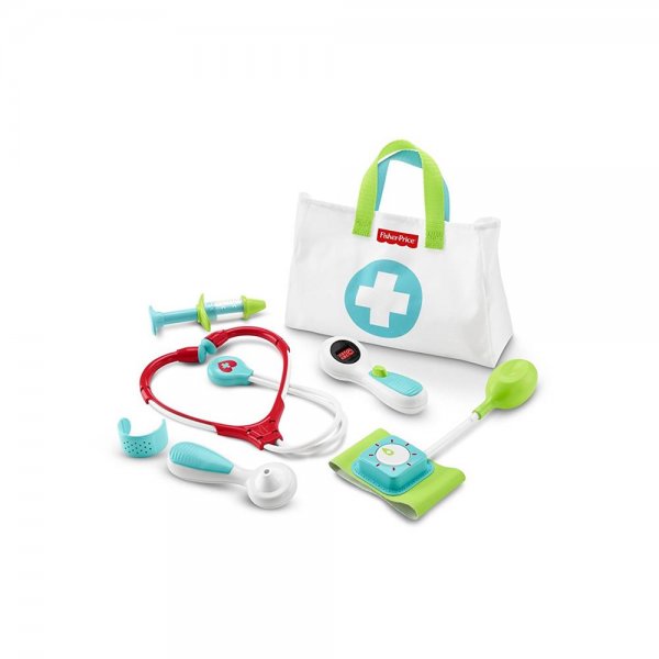 Mattel DVH14 - Fisher-Price Arzttasche Spielzeug-Set Doktor Arztkoffer