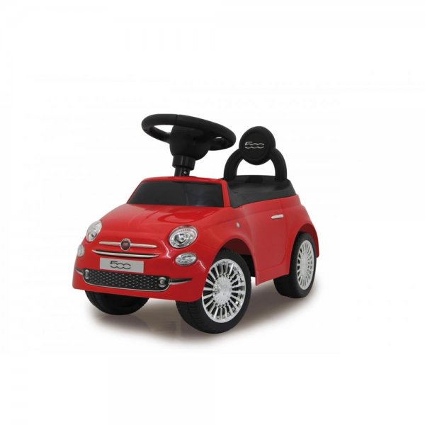 Jamara Rutscher Fiat 500 rot Rutschauto Kippschutz Hupe Rutschfahrzeug Kinderauto Kinderfahrzeug