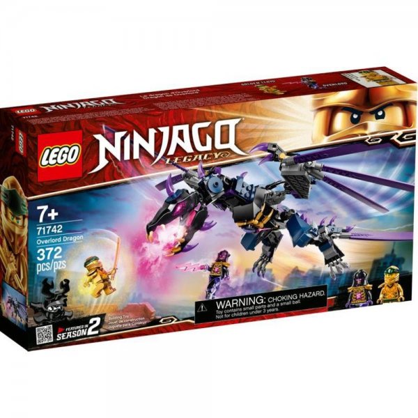 LEGO® NINJAGO® 71742 - Der Drache des Overlord 7+ 372 Teile