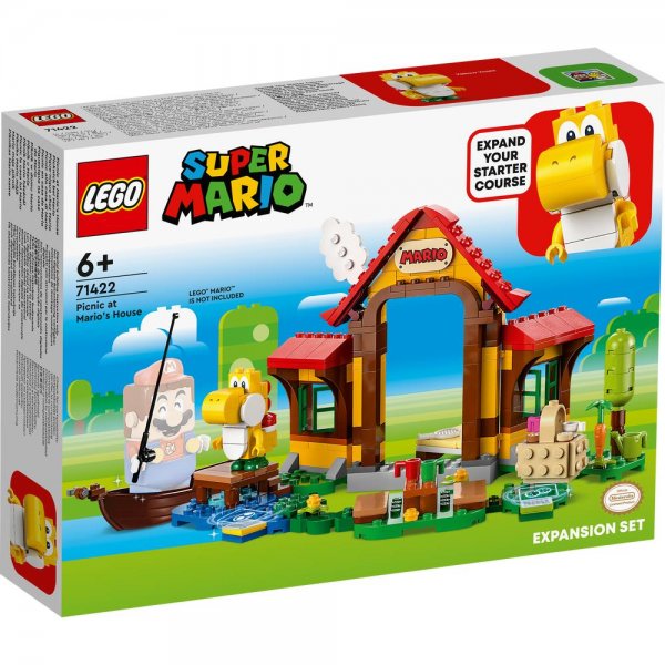 LEGO® Super Mario™ 71422 - Picknick bei Mario - Erweiterungsset für Kinder ab 6 Jahren