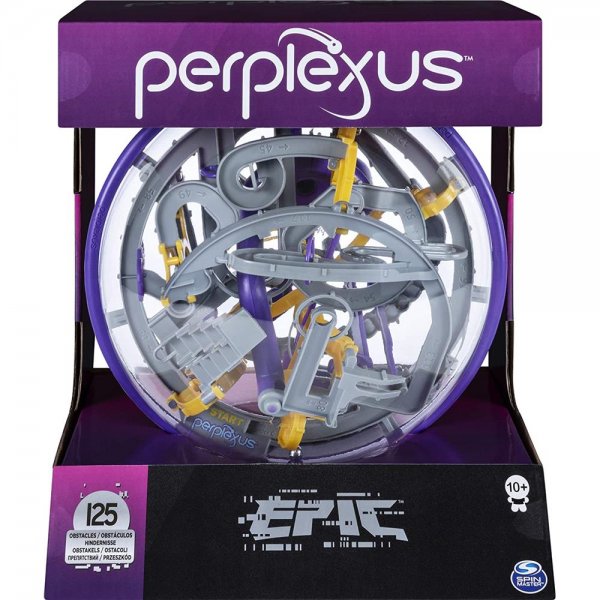 Spin Master Games 6053141 - Perplexus Epic, 3D-Labyrinth mit 125 Hindernissen