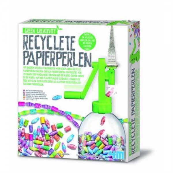 Kinzel 68243 - Recycelte Papierperlen Kreativset Bastelspielzeug Spielzeug