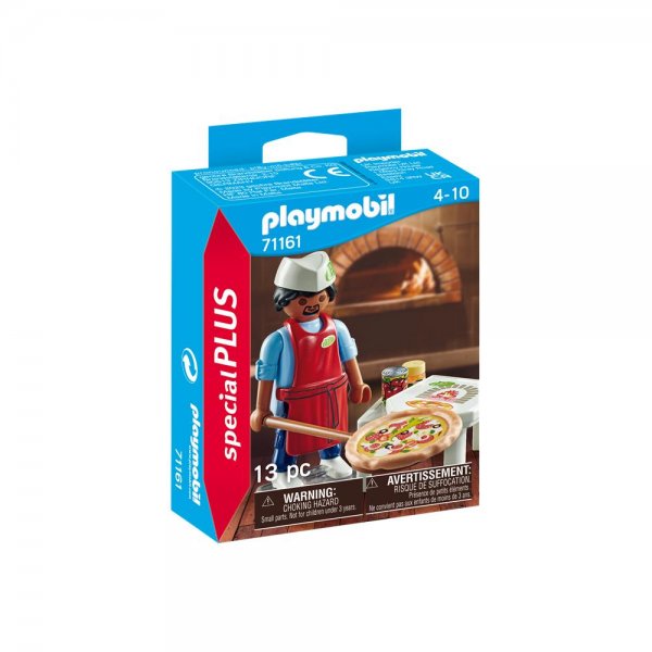 PLAYMOBIL® City Life 71161 - Pizzabäcker Spielfigur Playmobilfigur Spielzeugfigur