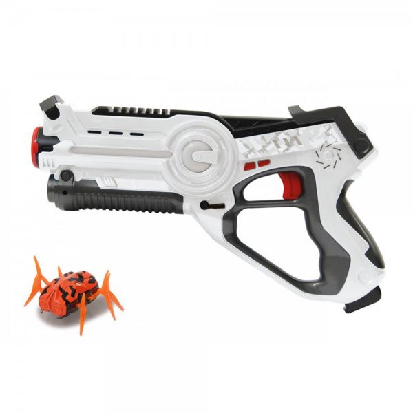 Jamara Impulse Laser Gun Bug Hunt Set weiss/orange Outdoorspielzeug Spielzeugwaffe