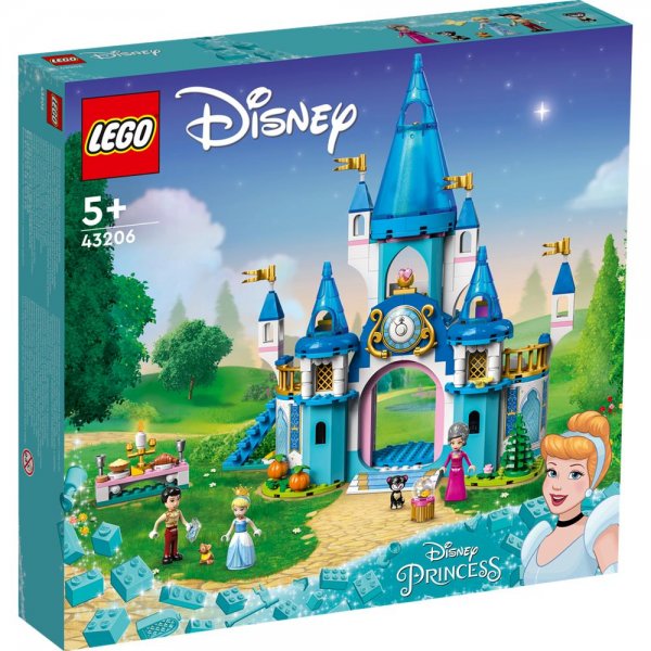 LEGO® Disney Princess 43206 - Cinderellas Schloss Bauset für Kinder ab 5 Jahren