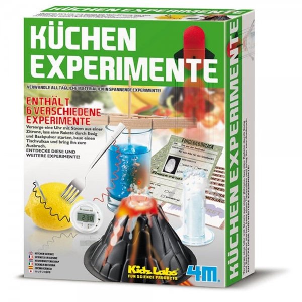 HCM Kinzel 68154 - Küchen Experimente Experimentierkasten Experimentierset NEU