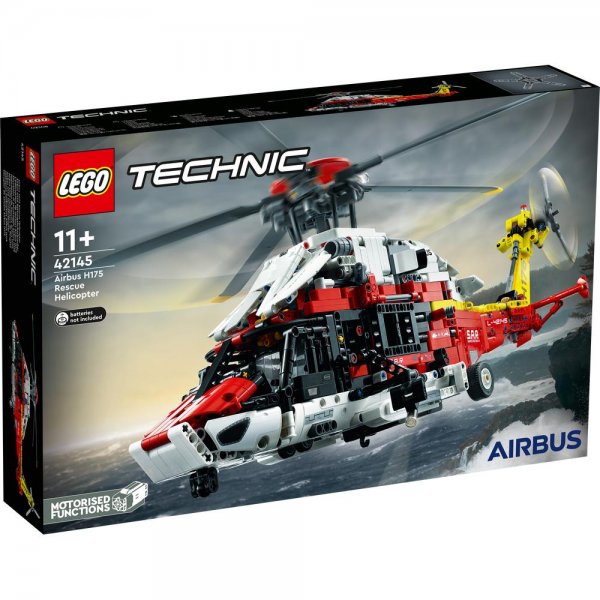 LEGO® Technic 42145 - Airbus H175 Rettungshubschrauber Bauset und Spielset für Kinder ab 11 Jahren
