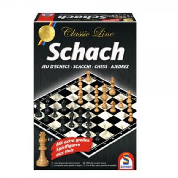 Schmidt Spiele Classic Line Schach 2 Spieler ab 9 Jahren NEU