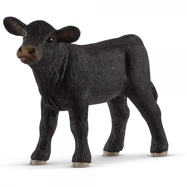 Schleich Farm World 13880 - Black Angus Kalb Rind Bauernhoftier Tierfigur Spielfigur
