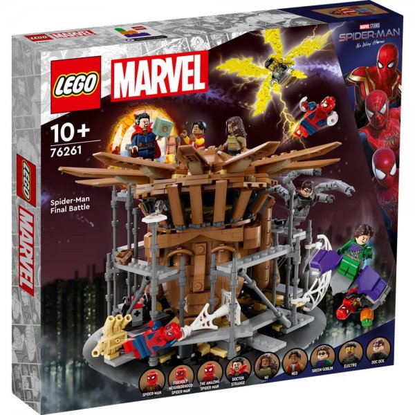 LEGO® Marvel 76261 - Spider-Mans großer Showdown Bauset Spielset für Kinder ab 10 Jahren