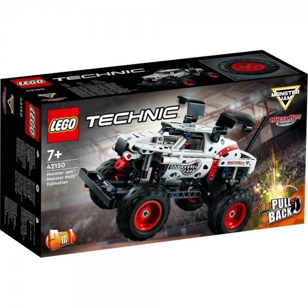 LEGO® Technic 42150 - Monster Jam™ Monster Mutt™ Dalmatian Monstertruck Bauset Spielset ab 7 Jahren