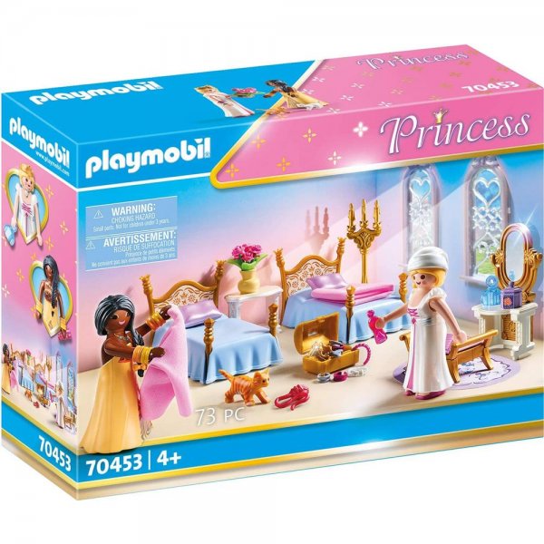 Playmobil Princess Schlafsaal 73 teilig Spielset Spielfigur Prinzessin Bett Zubehör