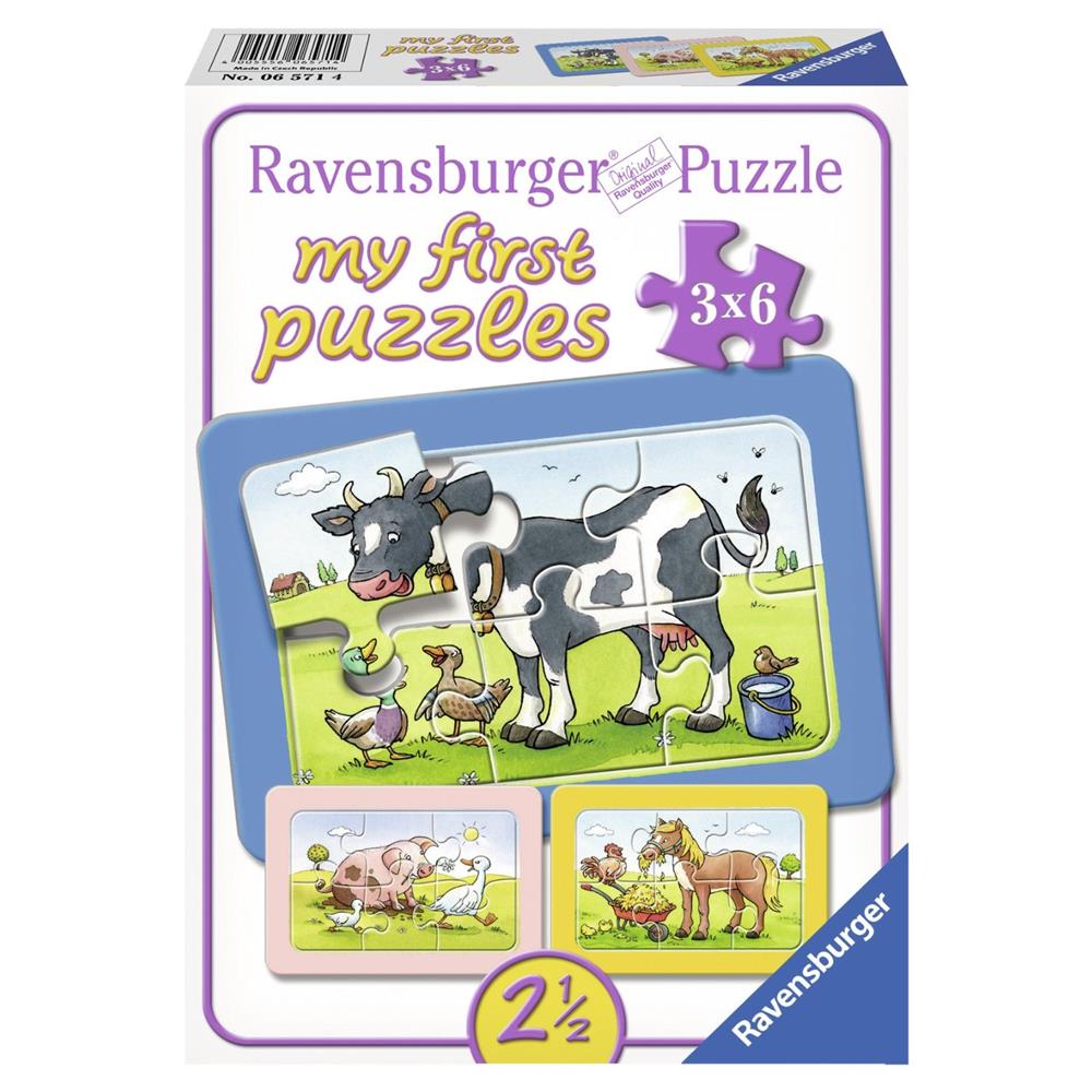 Ravensburger My First Puzzles  Gute Tierfreunde ab 2 Jahren NEU 